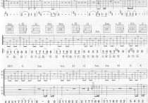 当我老了吉他谱,原版歌曲,简单双吉他弹唱教学,六线谱指弹简谱2张图