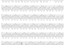 同桌的你吉他谱,C调总谱风行版高清简单谱教学简谱,老狼六线谱原版六线谱图片