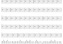 霍元甲吉他谱,C调高清简单谱教学简谱,周杰伦六线谱原版六线谱图片