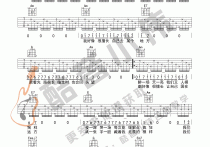 耗尽吉他谱,原版歌曲,简单C调弹唱教学,六线谱指弹简谱2张图