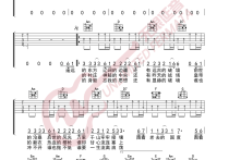 Beyond长城吉他谱,简单C调原版弹唱曲谱,Beyon高清六线谱教学