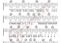 我的歌声里吉他谱,原版歌曲,简单F调弹唱教学,六线谱指弹简谱3张图