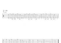 星空吉他谱,C调高清简单谱教学简谱,五月天六线谱原版六线谱图片