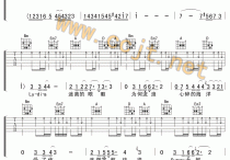 Lydia吉他谱,原版歌曲,简单D调弹唱教学,六线谱指弹简谱4张图