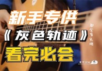 灰色轨迹吉他谱,Beyon歌曲,G调高清弹唱视频教学,附2张弹指六线简谱