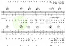 平凡之路吉他谱,朴树歌曲,简单指弹教学简谱,17吉他六线谱图片