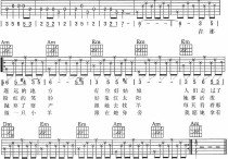 王洛宾在那遥远的地方吉他谱,原版歌曲,简单C调弹唱教学,六线谱指弹简谱1张图