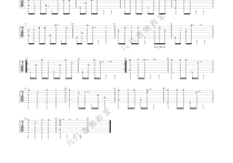 好汀和弦吉他谱,原版歌曲,简单C调弹唱教学,六线谱指弹简谱1张图