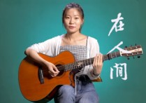 在人间吉他谱,龙章建Ch歌曲,简单指弹教学简谱,高音教六线谱图片