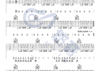 星空吉他谱,原版歌曲,简单A调弹唱教学,六线谱指弹简谱3张图