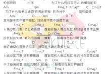 不说吉他谱,原版歌曲,简单C调弹唱教学,六线谱指弹简谱1张图