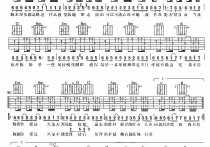 我不后悔吉他谱,原版歌曲,简单F调弹唱教学,六线谱指弹简谱1张图