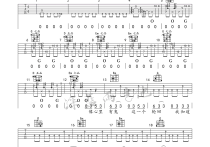 黑龙盗心贼吉他谱,简单C调原版指弹曲谱,黑龙高清六线乐谱