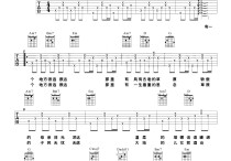 乌兰巴托的夜吉他谱,原版歌曲,简单C调弹唱教学,六线谱指弹简谱2张图