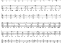 童话吉他谱,简单C调原版指弹曲谱,光良高清流行弹唱独奏版六线乐谱