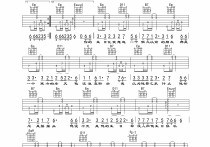 你的生日吉他谱,原版歌曲,简单G调弹唱教学,六线谱指弹简谱2张图