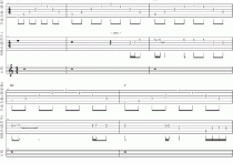 海阔天空吉他谱,C调马来西亚不插电版教学简谱,Beyond六线谱原六线谱图片