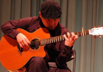 仔鹿と少年-岸部真明指弹吉他谱,原版岸部真明歌曲,简单弹唱教学,小鹿吉他版六线指弹简谱图