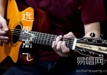 远走高飞吉他谱,王耀光金志歌曲,G调简单指弹教学简谱,小磊吉他六线谱图片