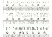 时间里的吉他谱,原版歌曲,简单G调弹唱教学,六线谱指弹简谱2张图