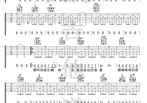 怀念青春吉他谱,高进歌曲,G调简单指弹教学简谱,完形吉他六线谱图片