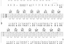 冯曦妤避风港吉他谱,原版歌曲,简单E调弹唱教学,六线谱指弹简谱3张图