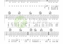 偏偏喜欢你吉他谱,原版歌曲,简单G调弹唱教学,六线谱指弹简谱2张图