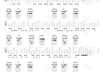 人质吉他谱,冷玩妹黄韵歌曲,简单指弹教学简谱,7T吉他教室六线谱图片