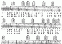 牵手吉他谱,简单C调原版指弹曲谱,苏芮高清流行弹唱六线乐谱