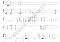 刚好遇见你指弹谱,高进歌曲,简单指弹教学简谱,钟的吉他社六线谱图片