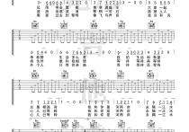一江水吉他谱,王洛宾歌曲,G调简单指弹教学简谱,完形吉他六线谱图片