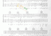 永隔一江水吉他谱,原版歌曲,简单扫描谱弹唱教学,六线谱指弹简谱4张图