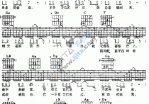 冬季吉他谱,C调高清简单谱教学简谱,郑智化六线谱原版六线谱图片