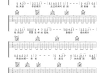 好久不见吉他谱,原版歌曲,简单C调弹唱教学,六线谱指弹简谱2张图