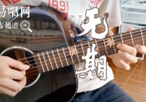 光头华夏《无期》吉他,光头华夏歌曲,G调简单指弹教学简谱,山山吉他六线谱图片