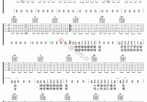 滴答吉他谱,简单C调原版指弹曲谱,侃侃高清流行弹唱弹唱版六线乐谱