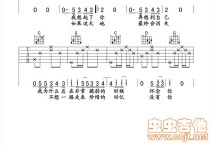 忽然之间吉他谱,C调男声版高清简单谱教学简谱,莫文蔚六线谱原版六线谱图片