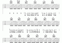 消愁吉他谱,简单#G原版指弹曲谱,毛不易高清流行弹唱六线乐谱