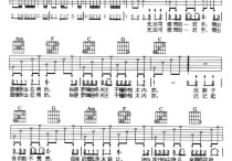 真的爱你吉他谱,C调申健编配版高清简单谱教学简谱,Beyond六线谱原六线谱图片