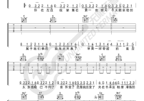 我们俩吉他谱,原版歌曲,简单G调弹唱教学,六线谱指弹简谱两张鸣的图