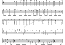 卡娜瑞欧兹吉他谱,原版歌曲,简单D调弹唱教学,六线谱指弹简谱5张图
