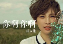 你啊你啊吉他谱,原版魏如萱歌曲,简单C调指弹视频教学,附高清六线乐谱