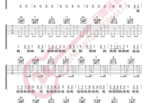 爱的魔法吉他谱,原版歌曲,简单D调弹唱教学,六线谱指弹简谱3张图