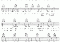 终于明白吉他谱,原版歌曲,简单G调弹唱教学,六线谱指弹简谱3张图