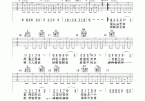 兰花草吉他谱,原版歌曲,简单少儿吉弹唱教学,六线谱指弹简谱2张图