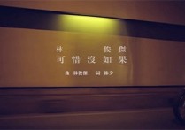 可惜没如果吉他谱,原版林俊杰歌曲,简单C调指弹曲谱,高清六线乐谱