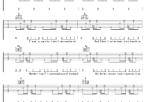 IDon'tCare吉他谱,原版歌曲,简单G调弹唱教学,六线谱指弹简谱6张图