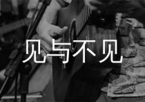 见与不见吉他谱,张碧晨歌曲,C调简单指弹教学简谱,小埋版六线谱图片