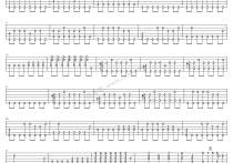 Enchanted吉他谱,原版歌曲,简单C调弹唱教学,六线谱指弹简谱3张图