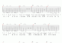 那就这样吧吉他谱,原版歌曲,简单未知调弹唱教学,六线谱指弹简谱2张图